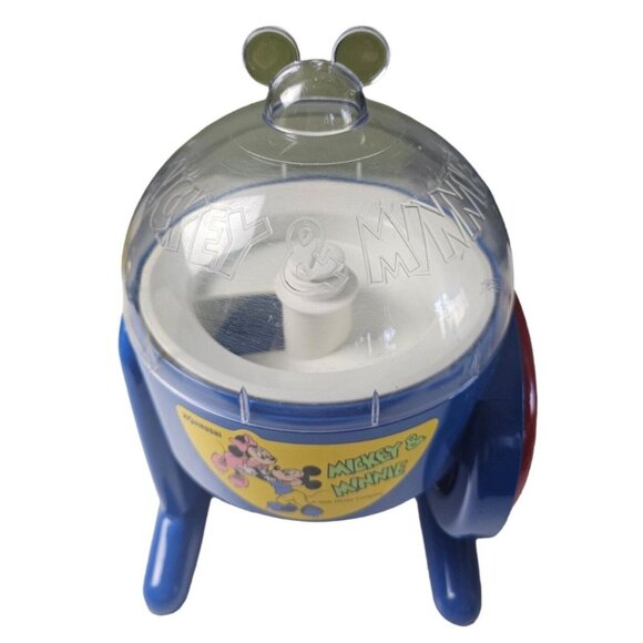 Zojirushi Disney Mickey Minnie Ice Shaver Machine Blue Red MHF-10D Vtg RARE HTF - Picture 3 of 13
